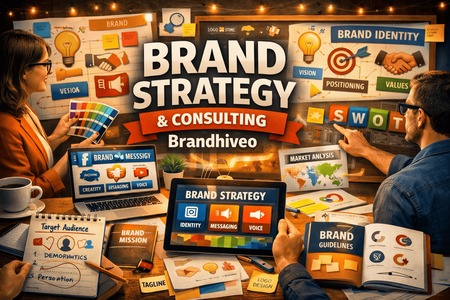 Brand Strategy & Consulting Brandhiveo