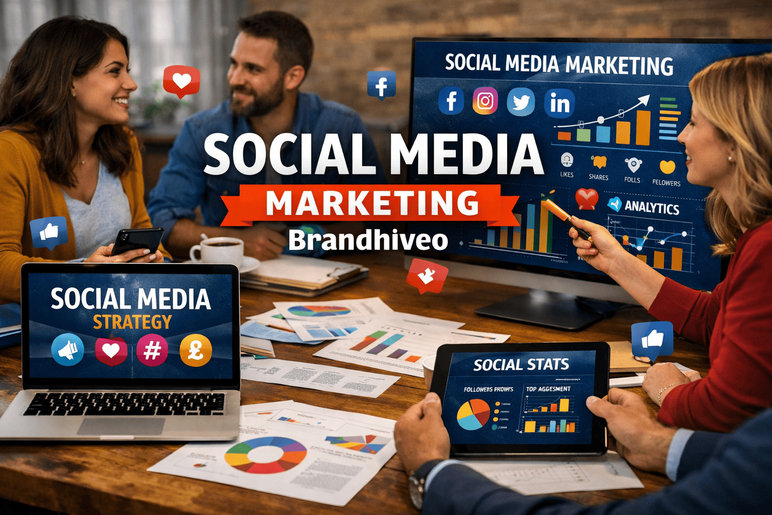 Social Media Marketing Brandhiveo