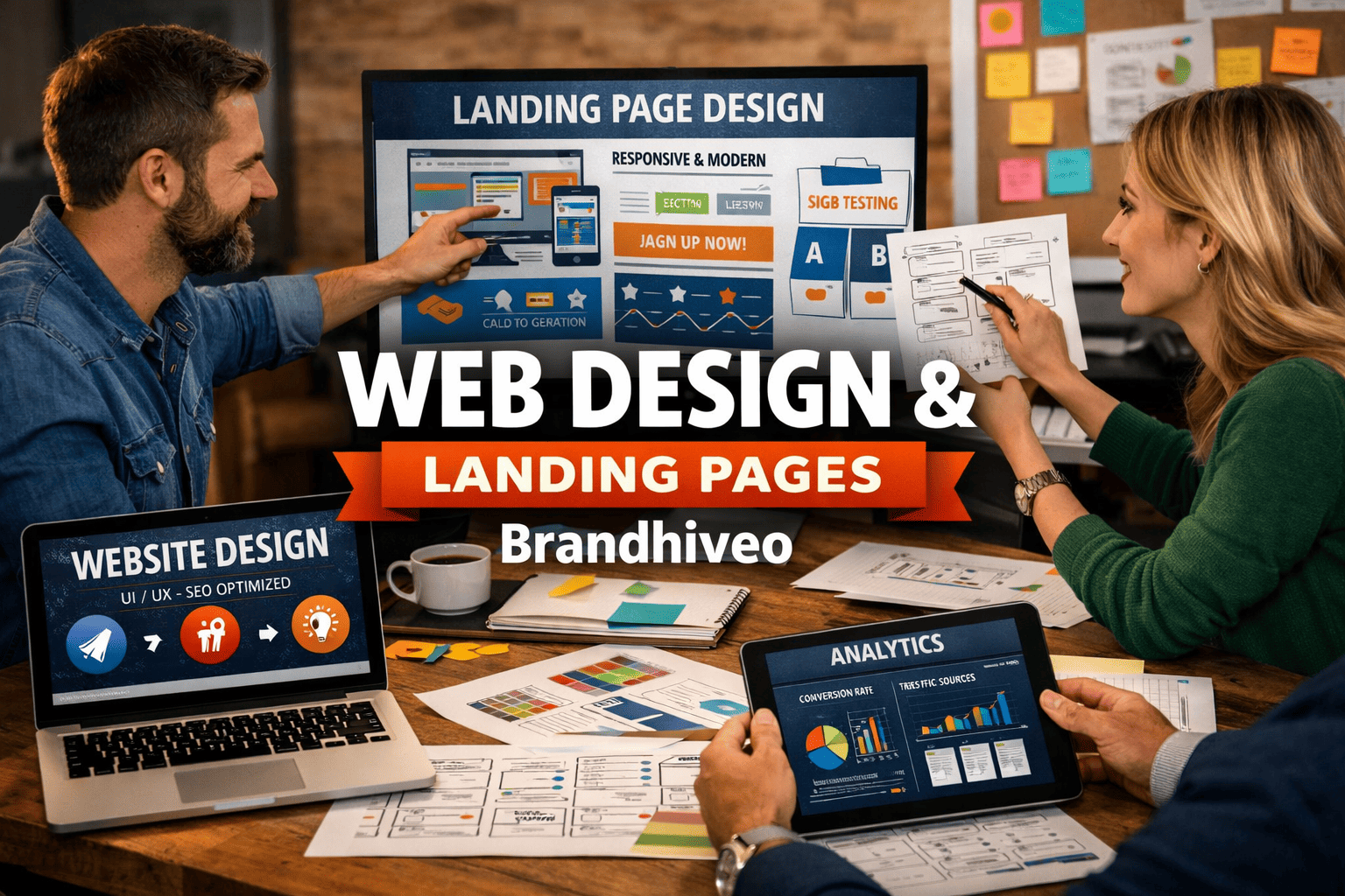 Web Design & Landing Pages Brandhiveo